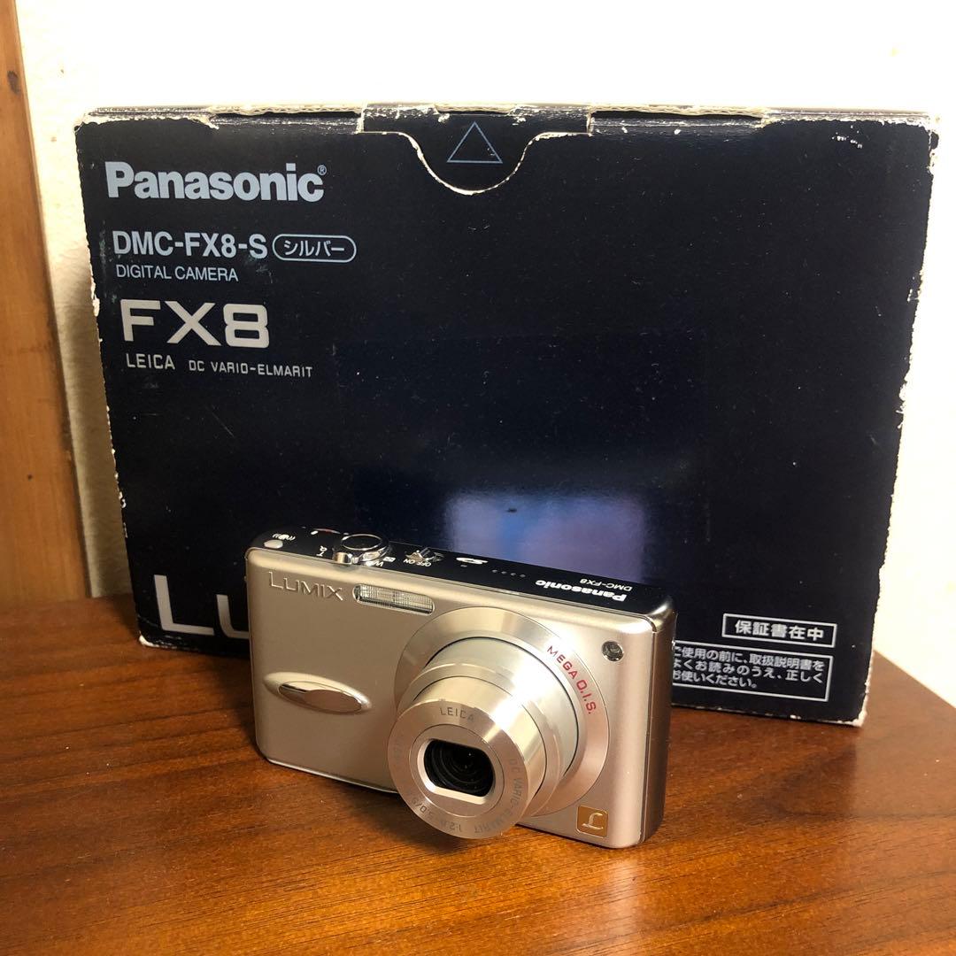 完品 Panasonic DMC-FX8 デジカメ コンデジ 美品