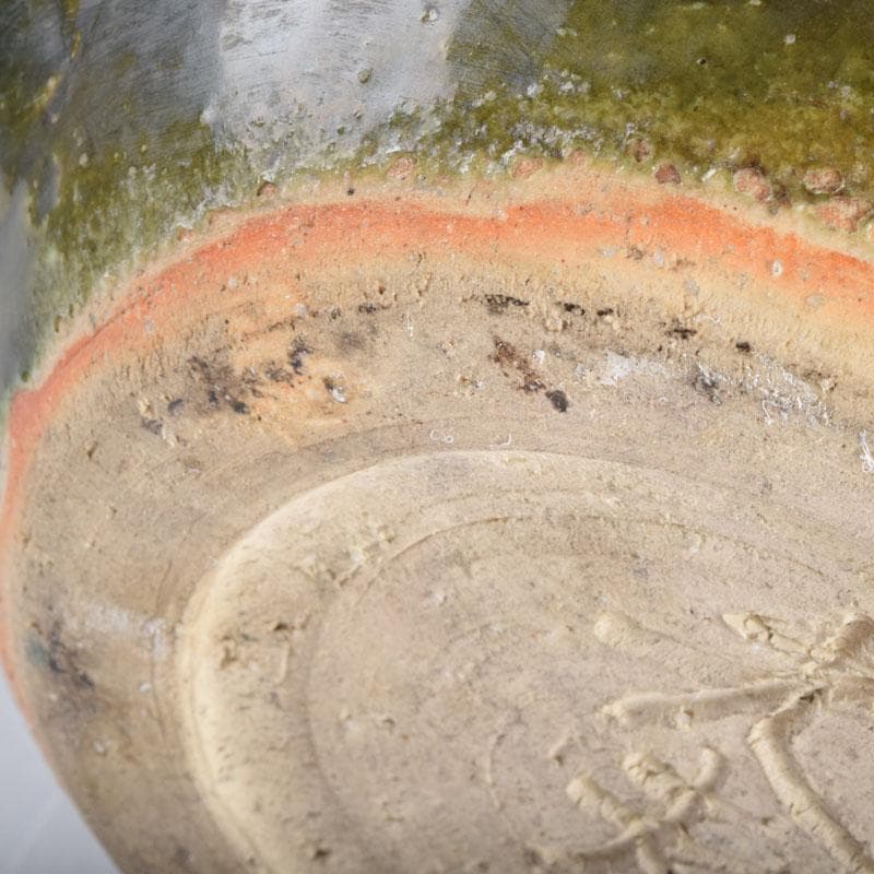 茶道具　叶光夫造　窯変釉　扁壷　嗣女妙子識箱　N　8823A