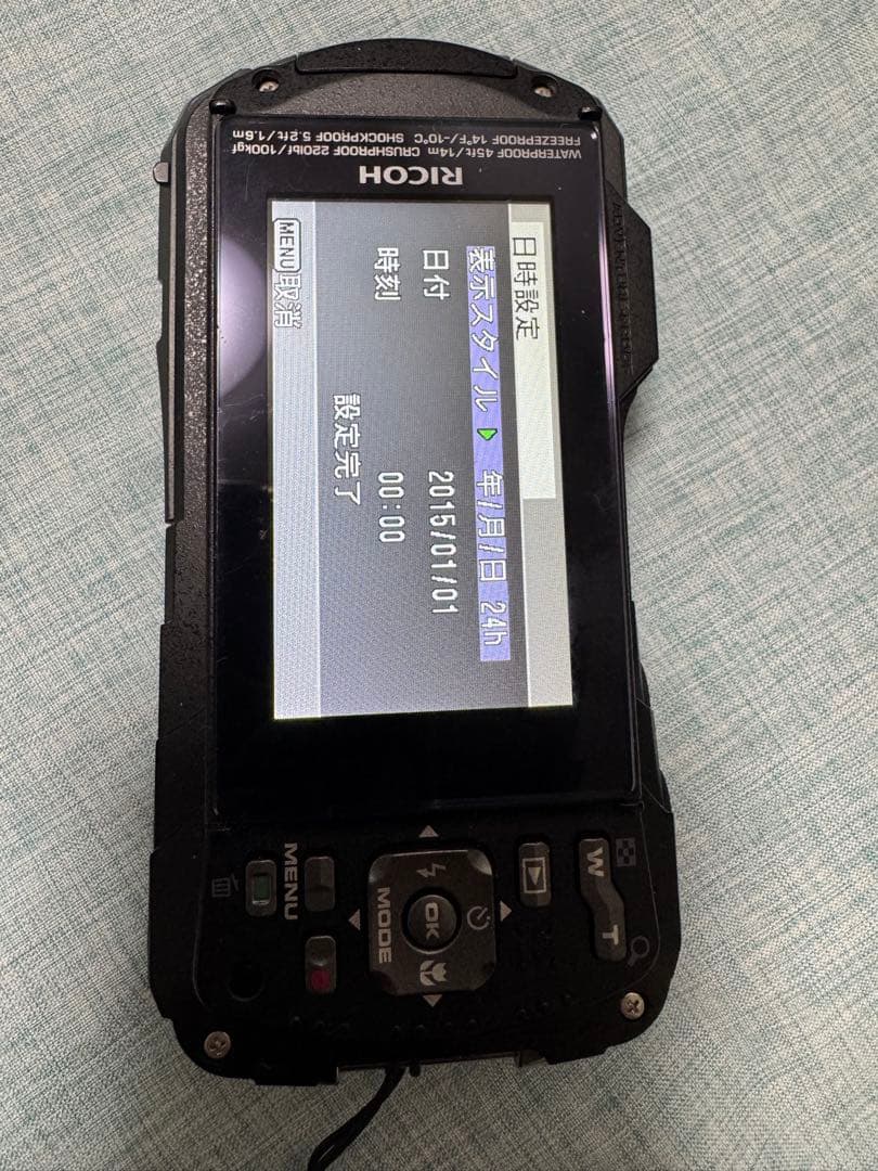 【美品】RICOH WG-40 防水デジタルカメラ メモリ64GB付き
