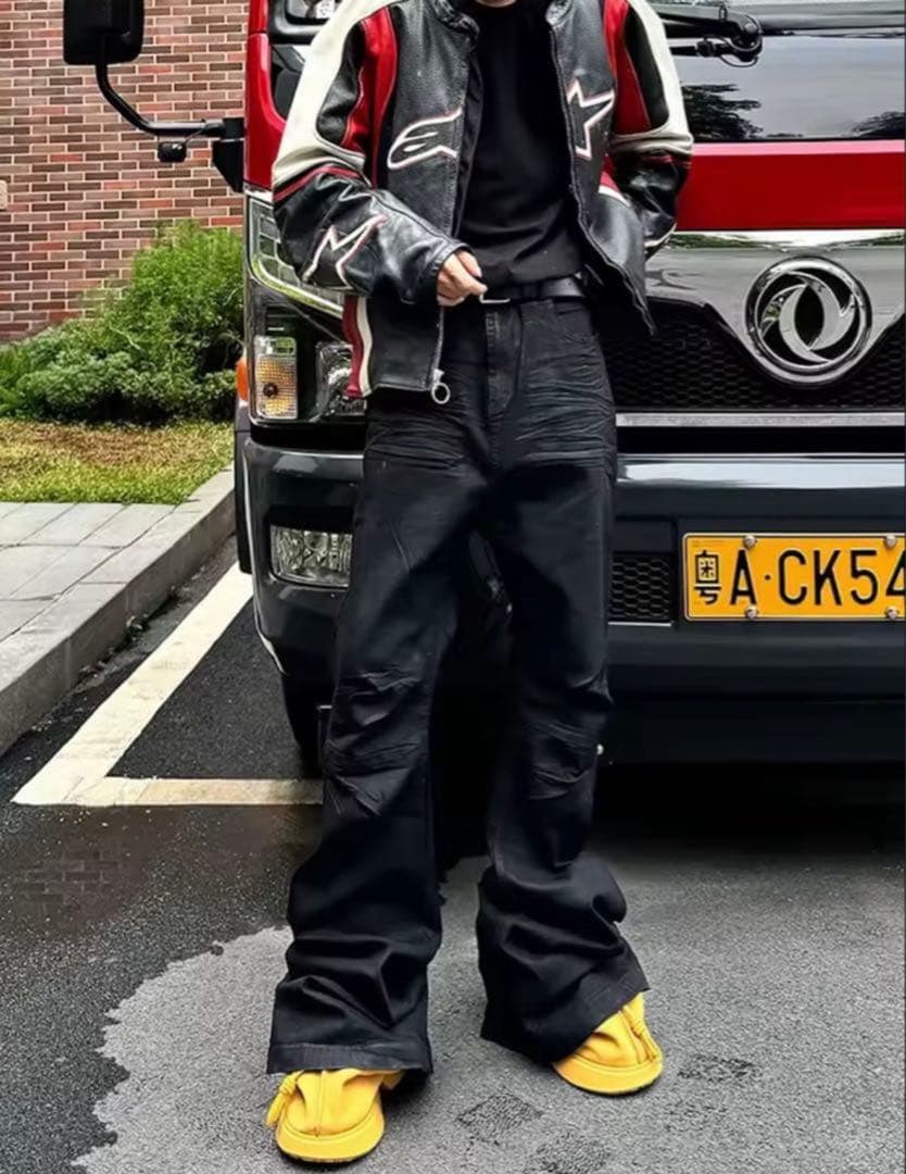 Opium ワックス フレアデニム swag Rick Owen’s