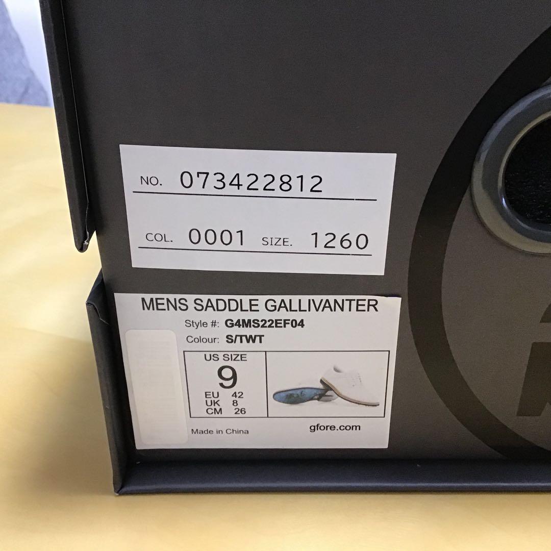 シューズ(男性用) G/FORE SADDLE GALLIVANTER 26cm