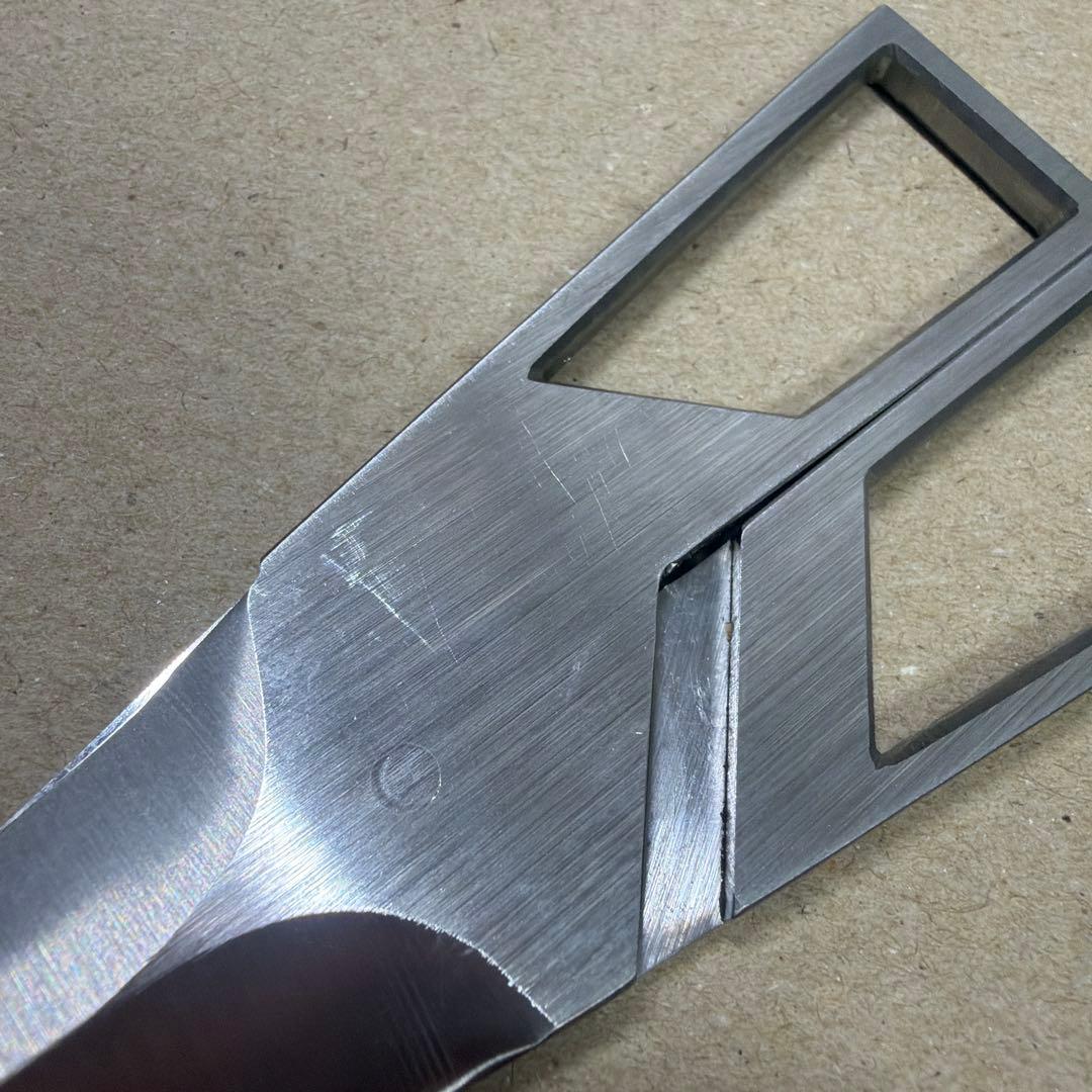 廃盤 ALLEX RAKUSHISYA 落柿舎 三角形 ハサミ 鋏 デザイン 箱