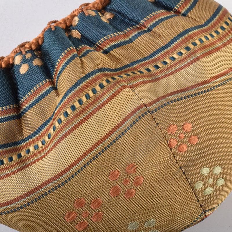 茶道具　桐製内金溜　棗　茶器　仕覆・時代箱付　V　R8643