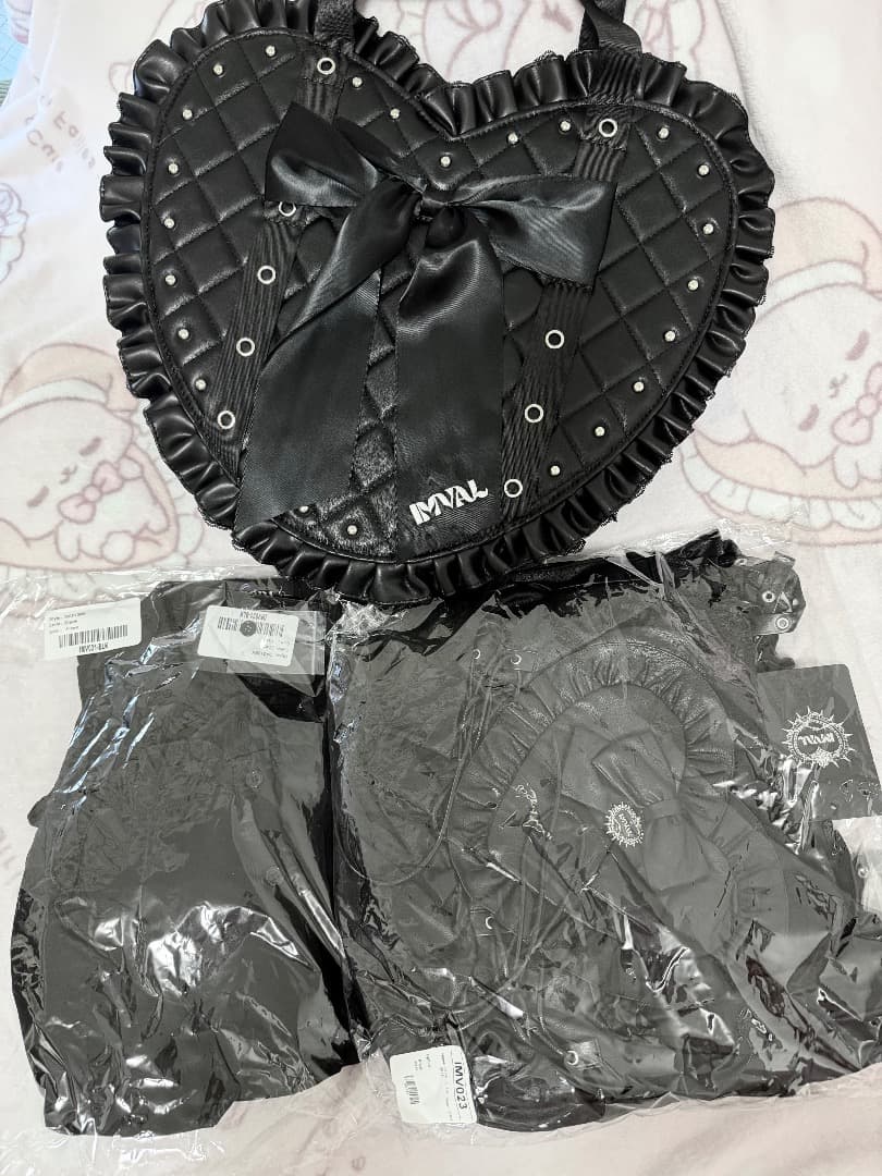 未使用 シャツ,ドレス QOOZA IMVAL 福袋 ハートレザートートバッグ