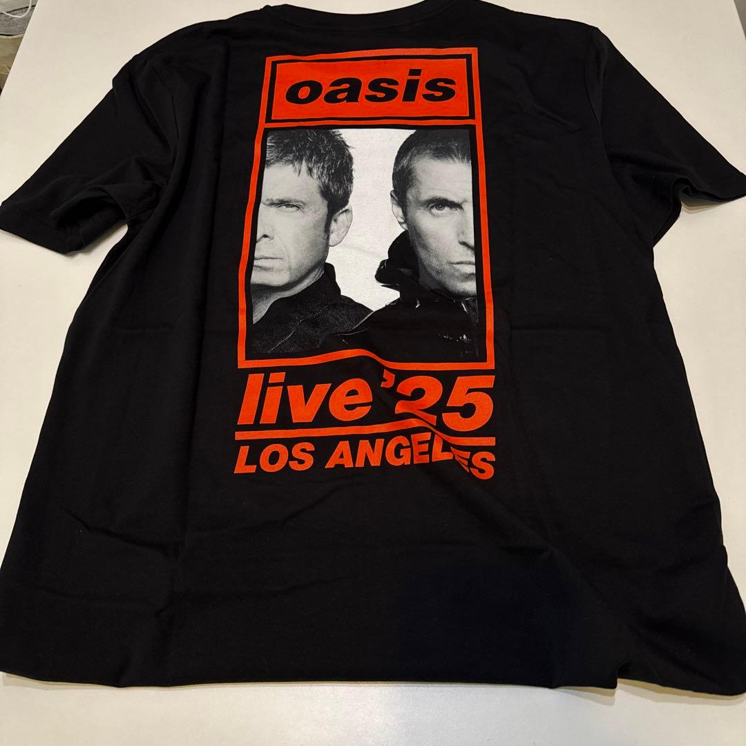 oasis live '25 Tシャツ ロサンゼルスバージョン