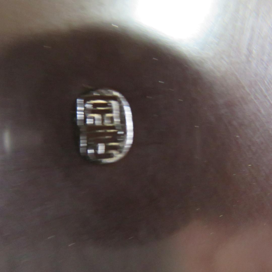 風炉 風炉師 一ノ瀬宋辰 唐銅 利休面取風炉 美品 木箱 在銘