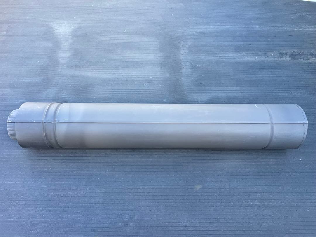 ホンマ 製作所 二重煙突 黒耐熱 106mm