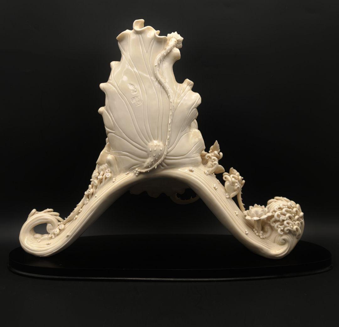 白磁觀音像 何朝宗 置物