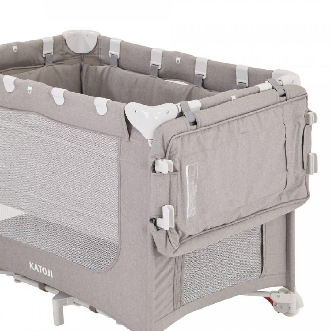 新品未使用　katoji カトージ　ポータブルベビーベッド