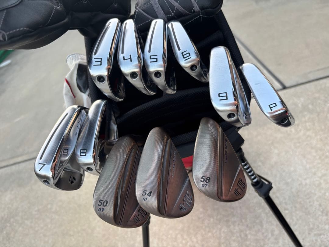 希少JORDAN キャディバッグ テーラーメイド クラブセット