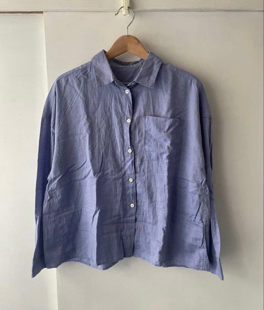 journal standard luxe QUARTERLY　カシミヤ混シャツ