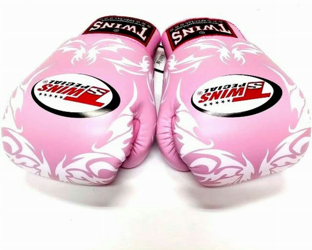 新品 正規 TWINS 本格ボクシンググローブ 本革製 サイズ選択 トライバル桃