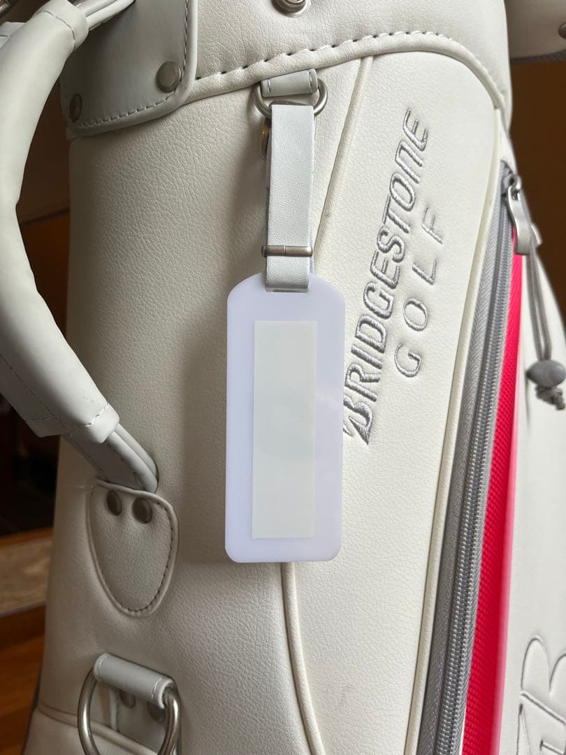 ブリヂストン キャディバッグ ホワイト/ピンク
