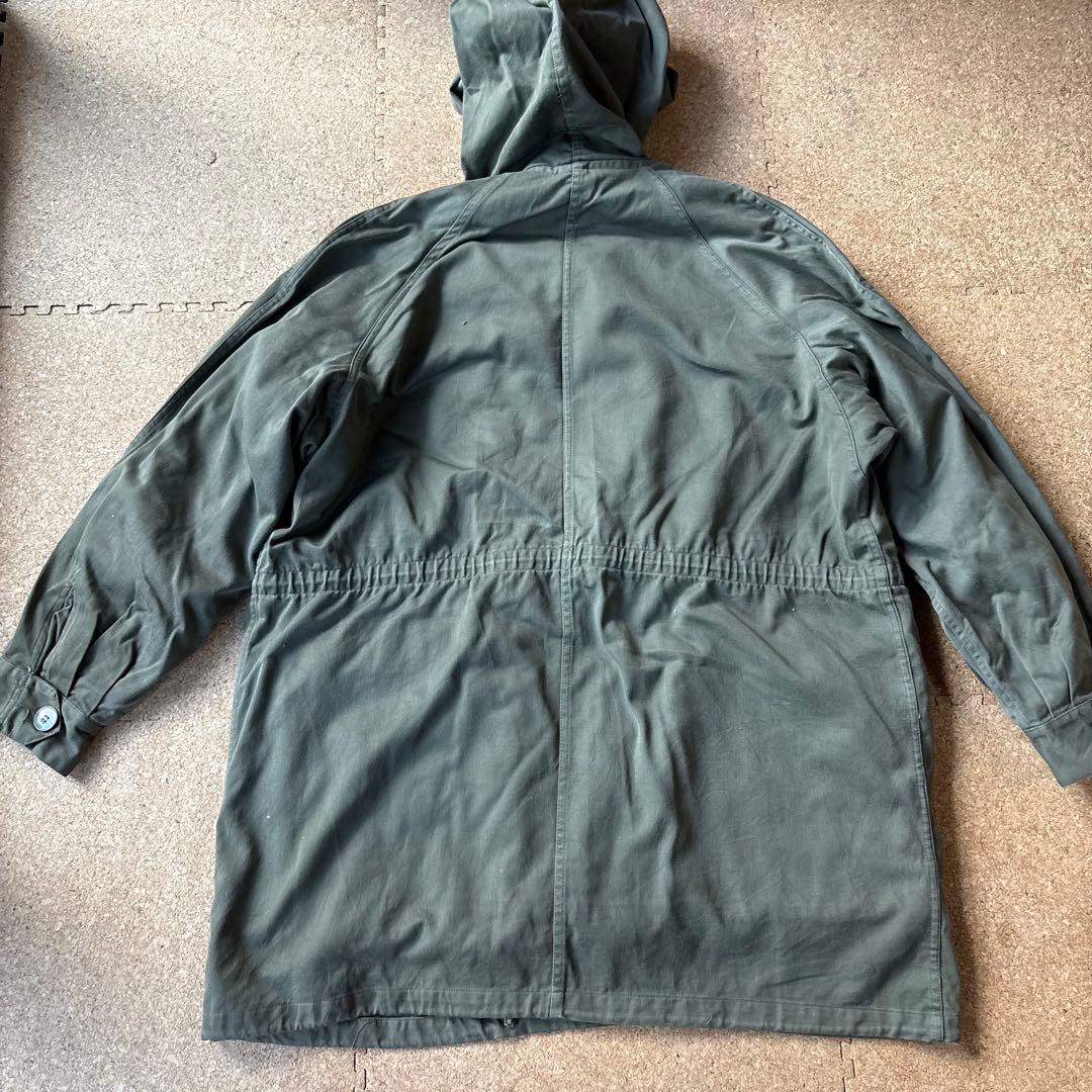 80sビンテージ【フランス軍・M-64ミリタリーパーカー】ライナー付