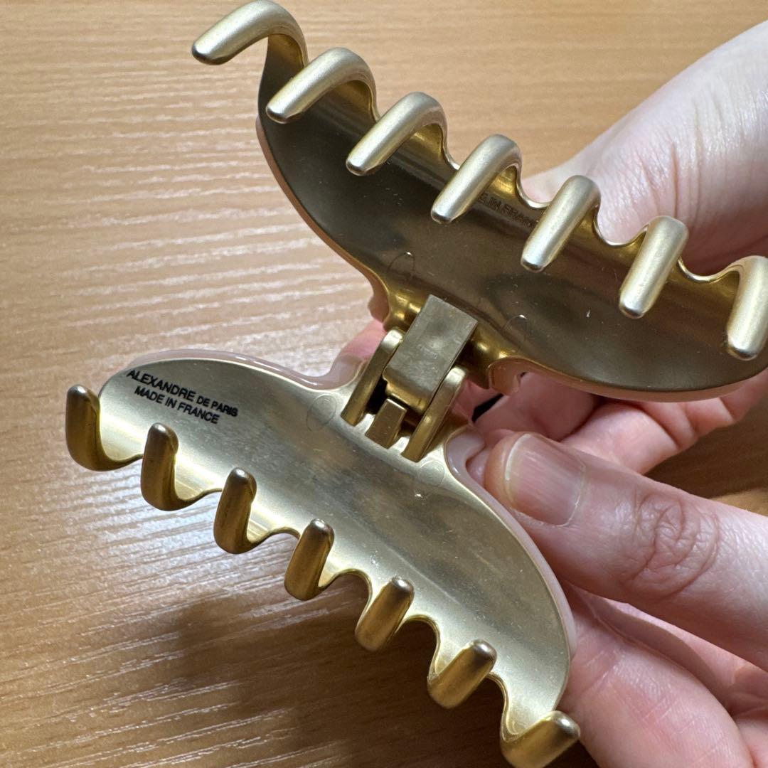 【ALEXANDRE DE PARIS】ヴァンドームクリップ　M ピンク