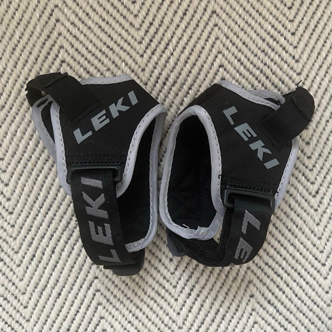 【美品】LEKI スキーストック 伸縮式 トリガーシステム