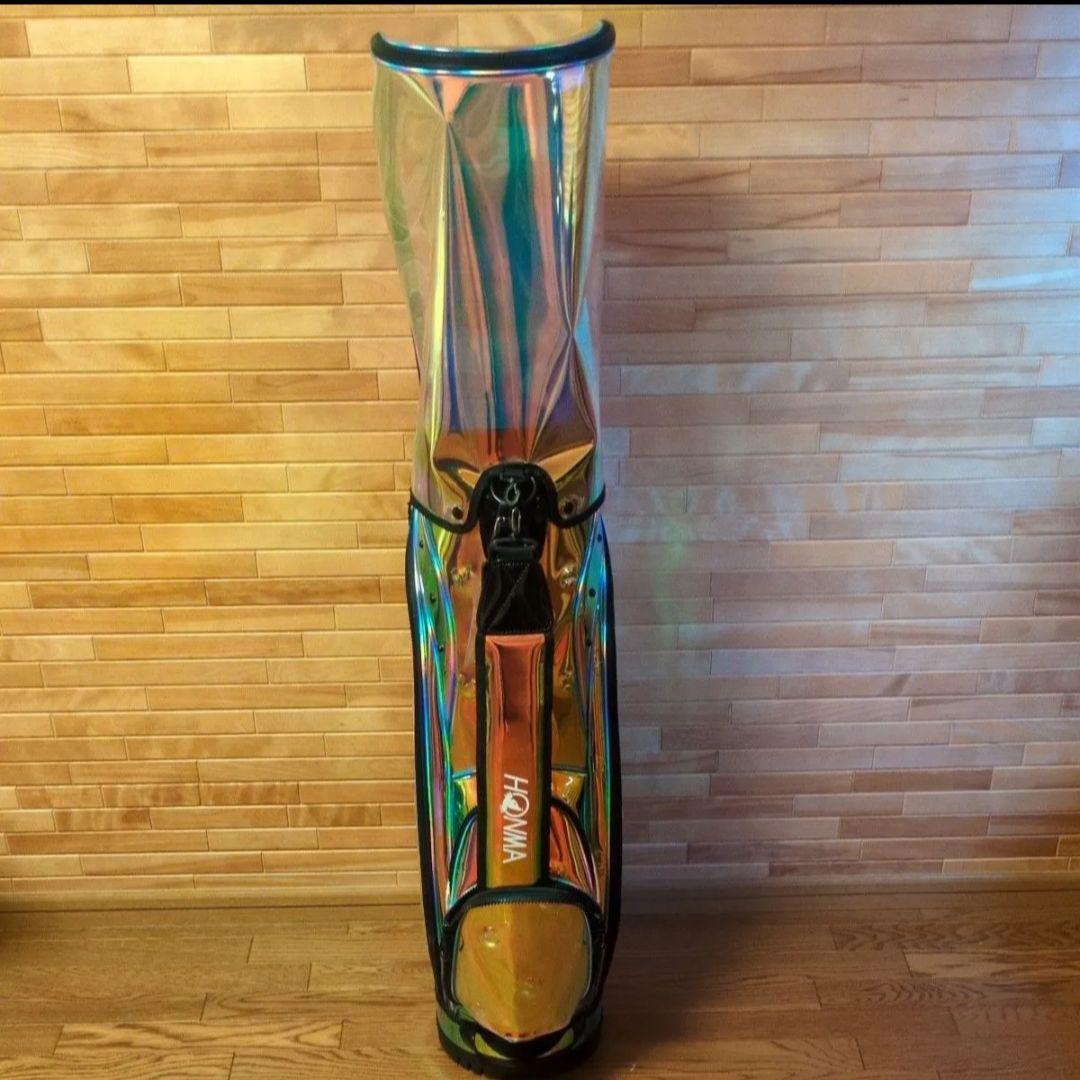 新品未使用 HONMA GOLF キャディバッグ CB12060 オーロラ 虹色