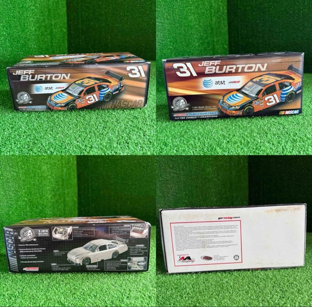 B006】1/24 ジェフ・バートン♯31 AT&Tレーシングカー NASCAR