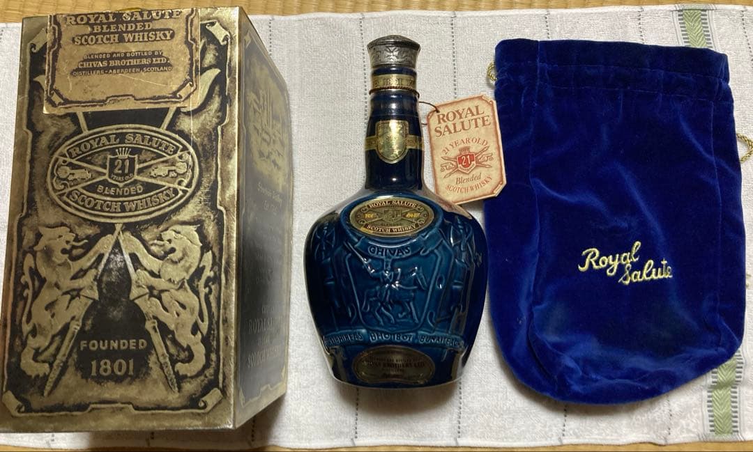 シーバス ロイヤルサルート 21年 スコッチウイスキー　未開封品