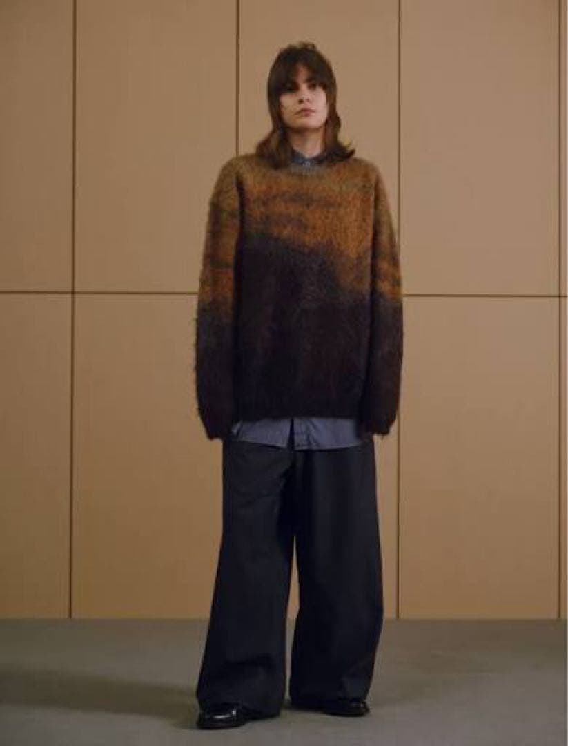 トップス YOKE for Graphpaper Mohair Jacquard