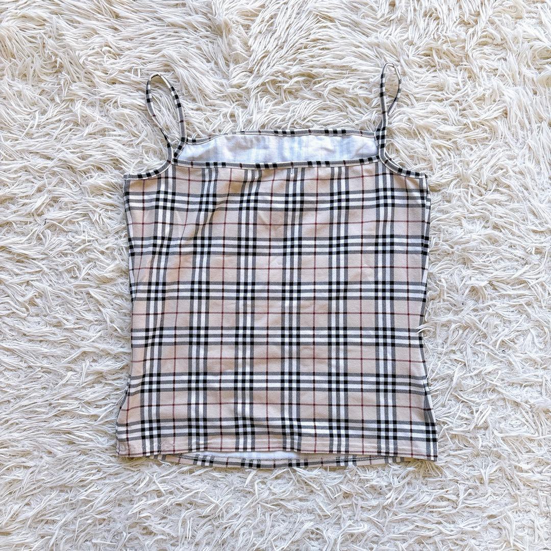 Burberry バーバリーロンドン　ノバチェック　y2k キャミソール　S