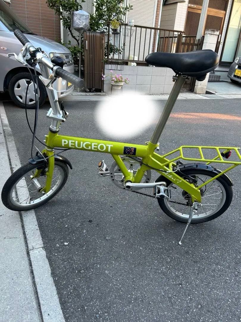 PEUGEOT CitiBike 折りたたみ自転車 ライムグリーン