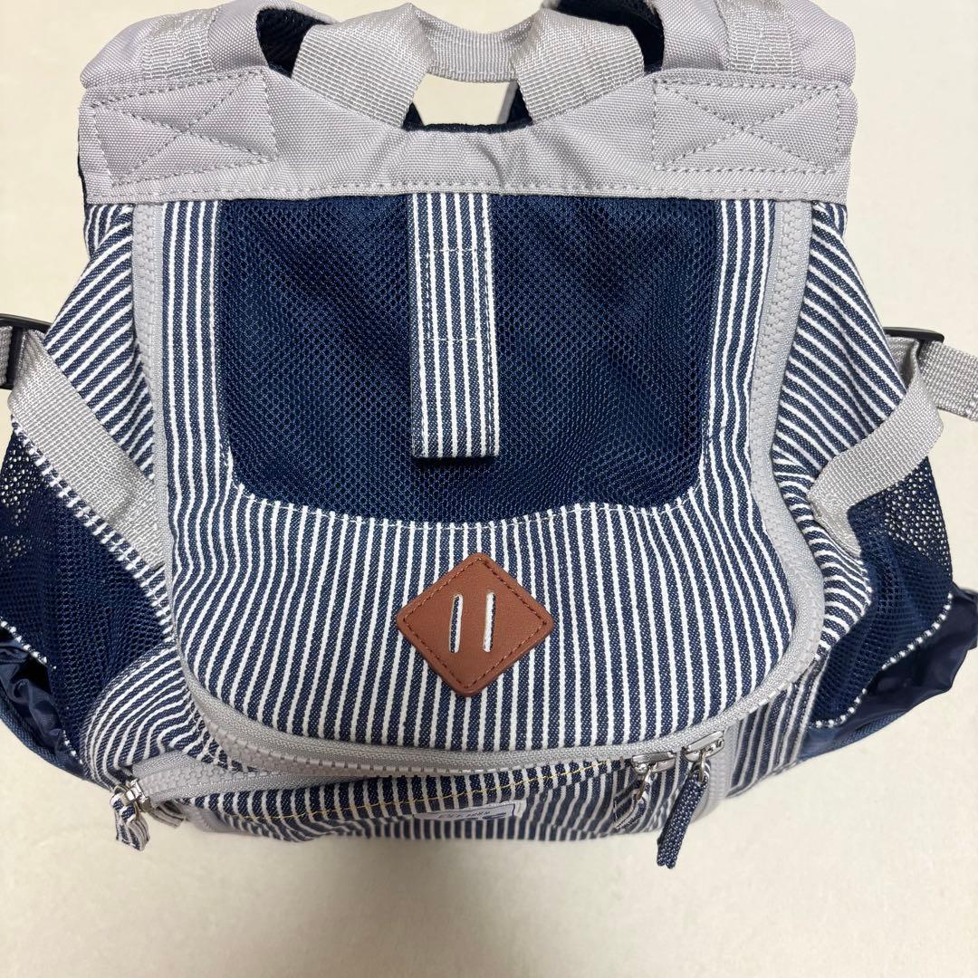 Lee【リー】ハグ＆リュック キャリーバッグ 《ヒッコリー柄》 S