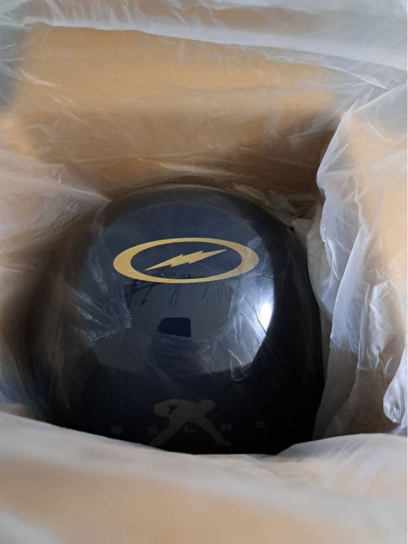 新品未使用 ボウリング　スペアボール ベルモクリアゴールド