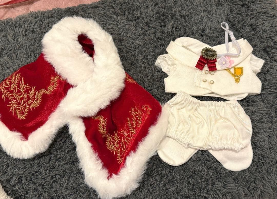 20cm完売レア限定マントアクセ小さい王子様服着せ替えぬいぐるみ服セット♪