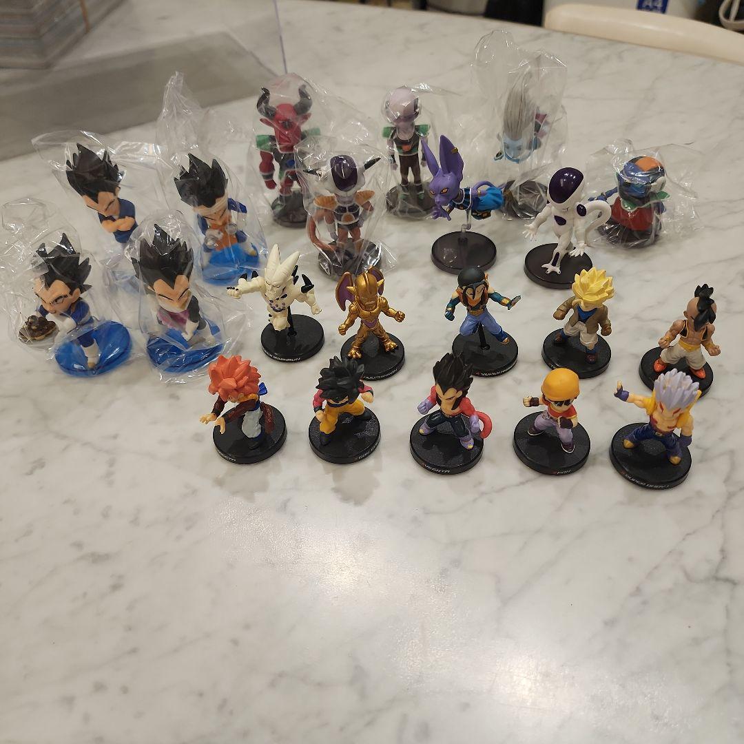 ドラゴンボール　ワールドコレクタブルフィギュア（WCF）箱なし　画像のみ　２１体