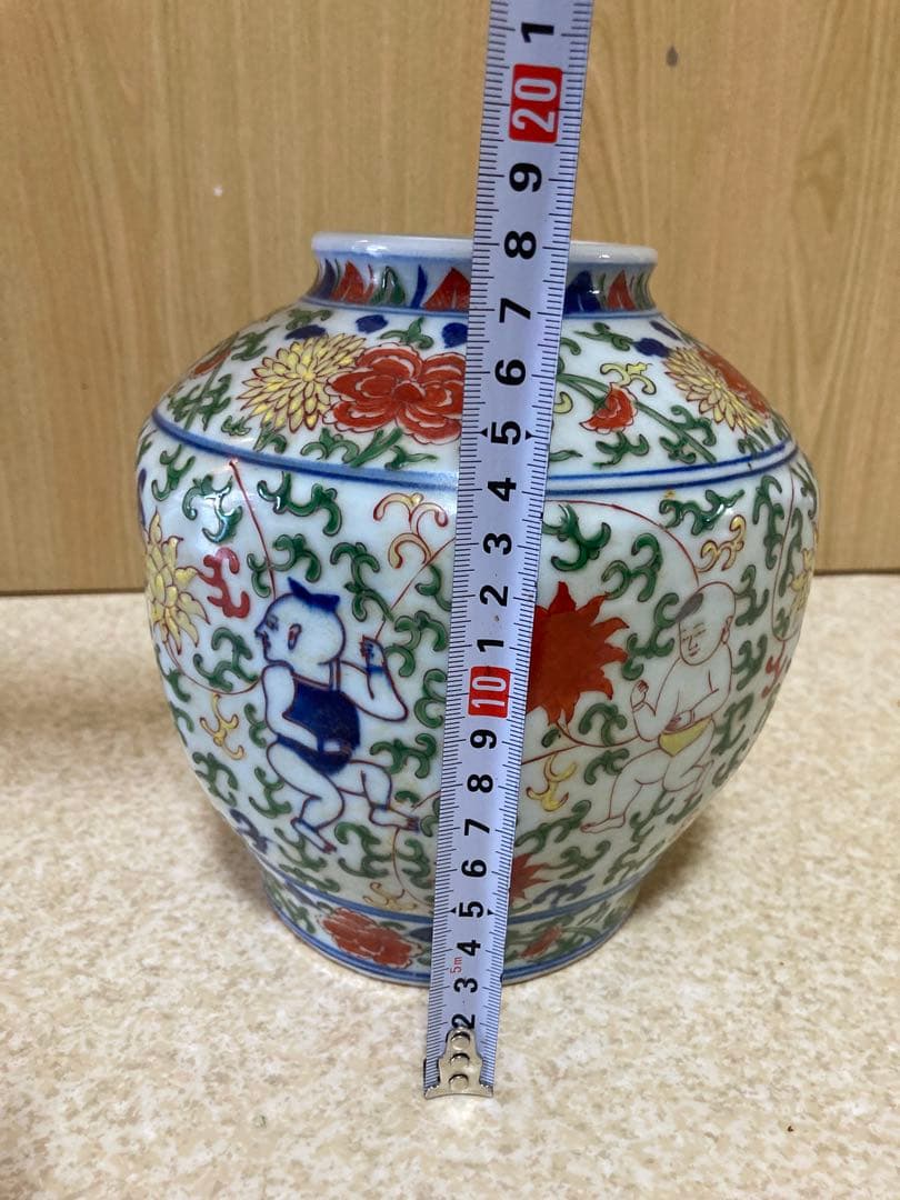 大明萬暦年制   六角  瓶 中国古玩