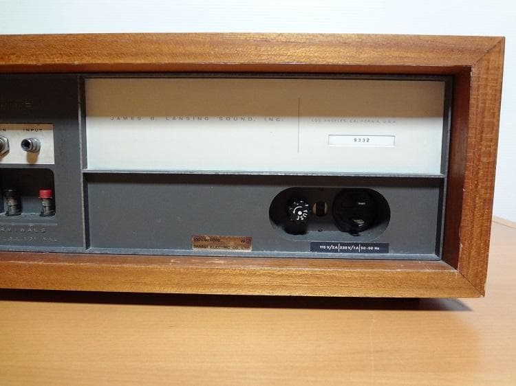 名機 JBL SE408S パワーアンプ1970 年 訳あり（ジャンク）