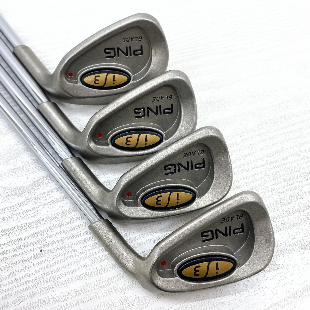PING i3 BLADE ピン ブレード 赤ドット アイアン セット メンズ