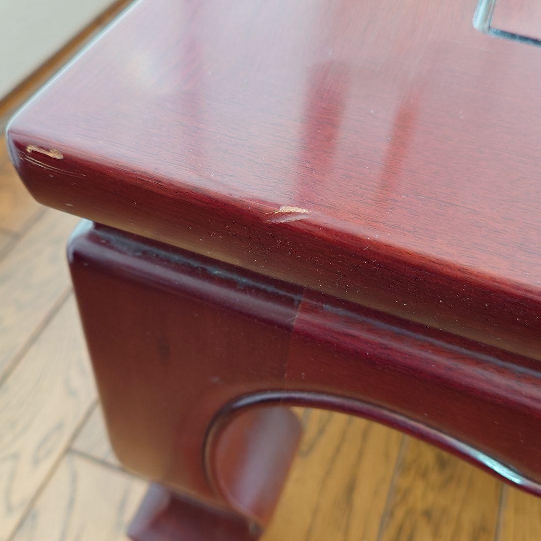 カリモク　ローテーブル　机　アンティーク家具