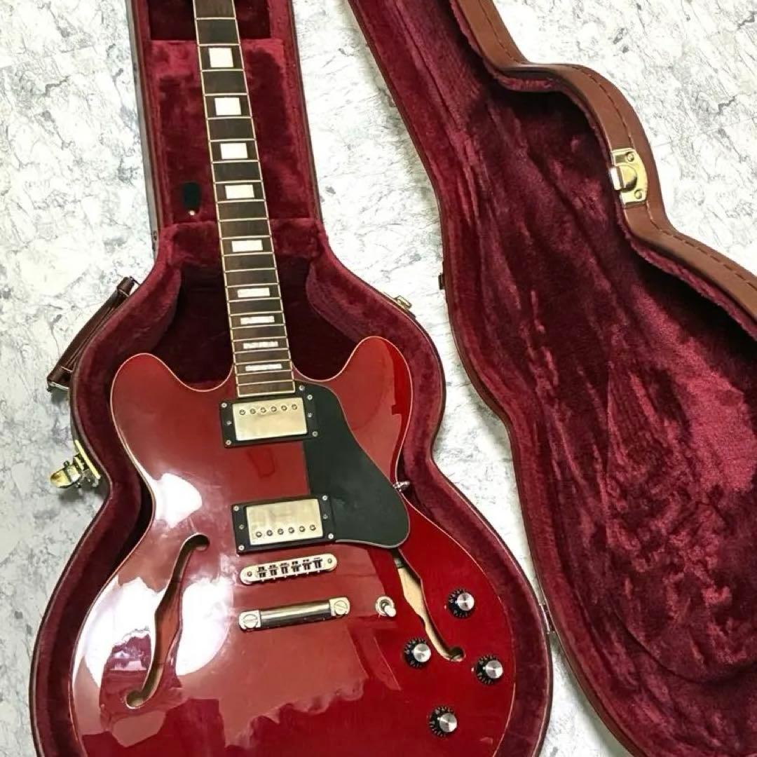 Burny SRSA-65 セミアコ ギター es-335 フェルナンデス