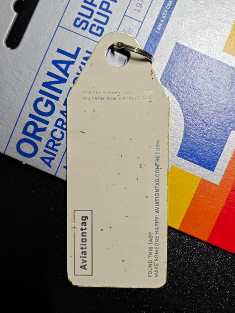 スーパーグッピー Aviationtag 山吹色