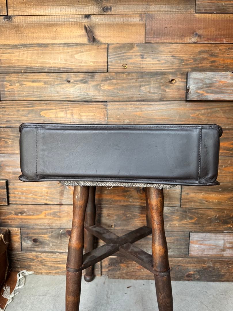 【美品　ストラップ付き】OLD COACH BUSINESS BAG