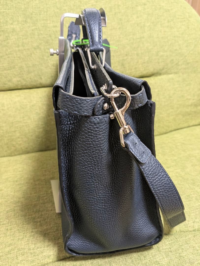 FENDI フェンディ レザー 2WAY バッグ 安心鑑定