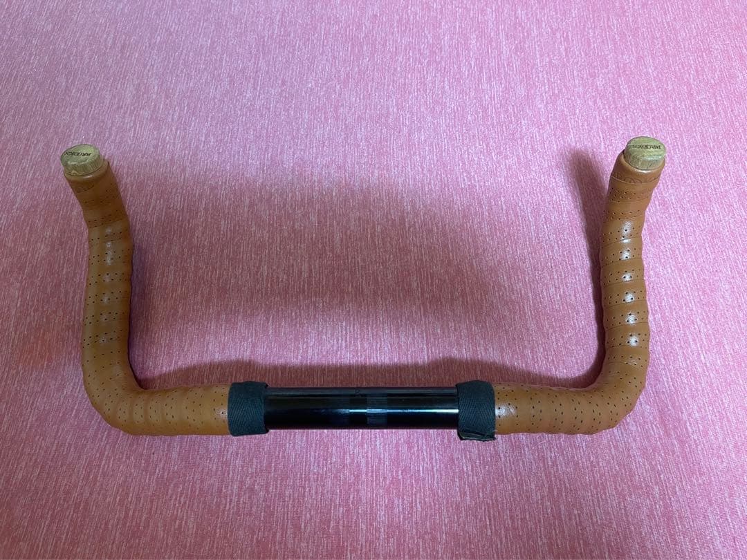 NITTO 日東 RB-021ブルホーン W380mmBROOKS本革バーテープ