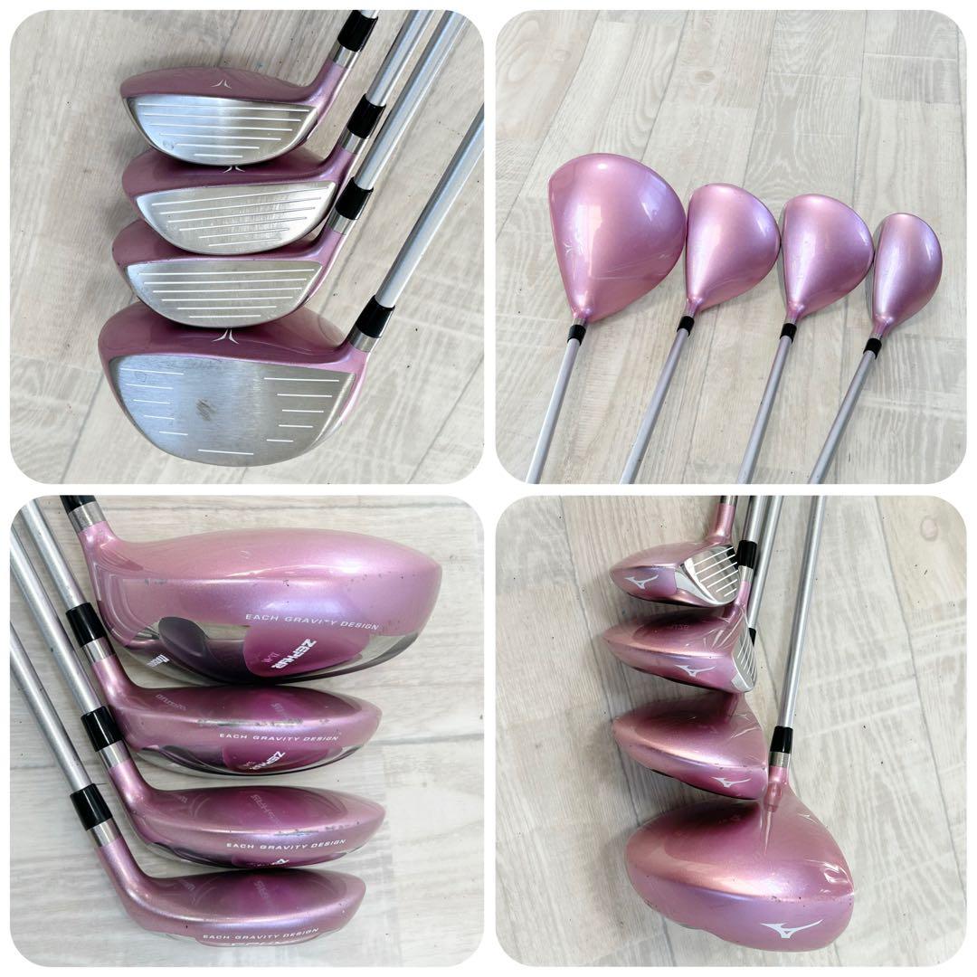 レディースゴルフ　MIZUNO ZEPHYR ZL-01 11本 レインカバー付