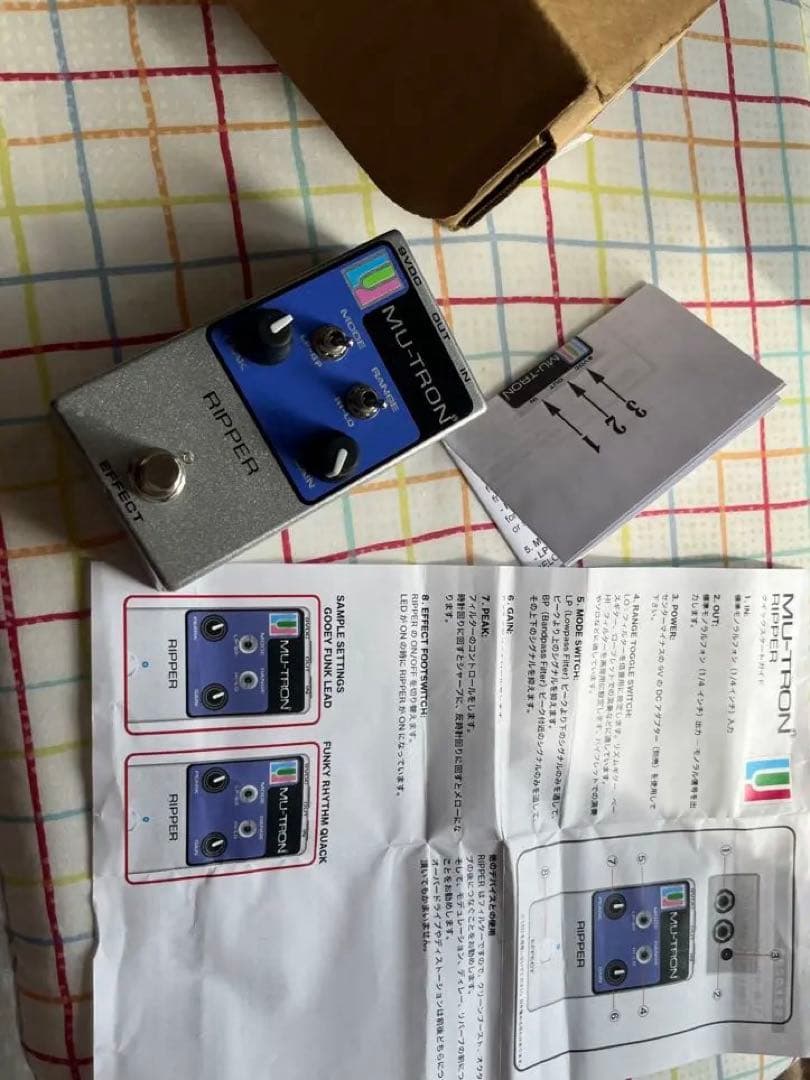 MU-TRON RIPPER オートワウ/エンベロープフィルター