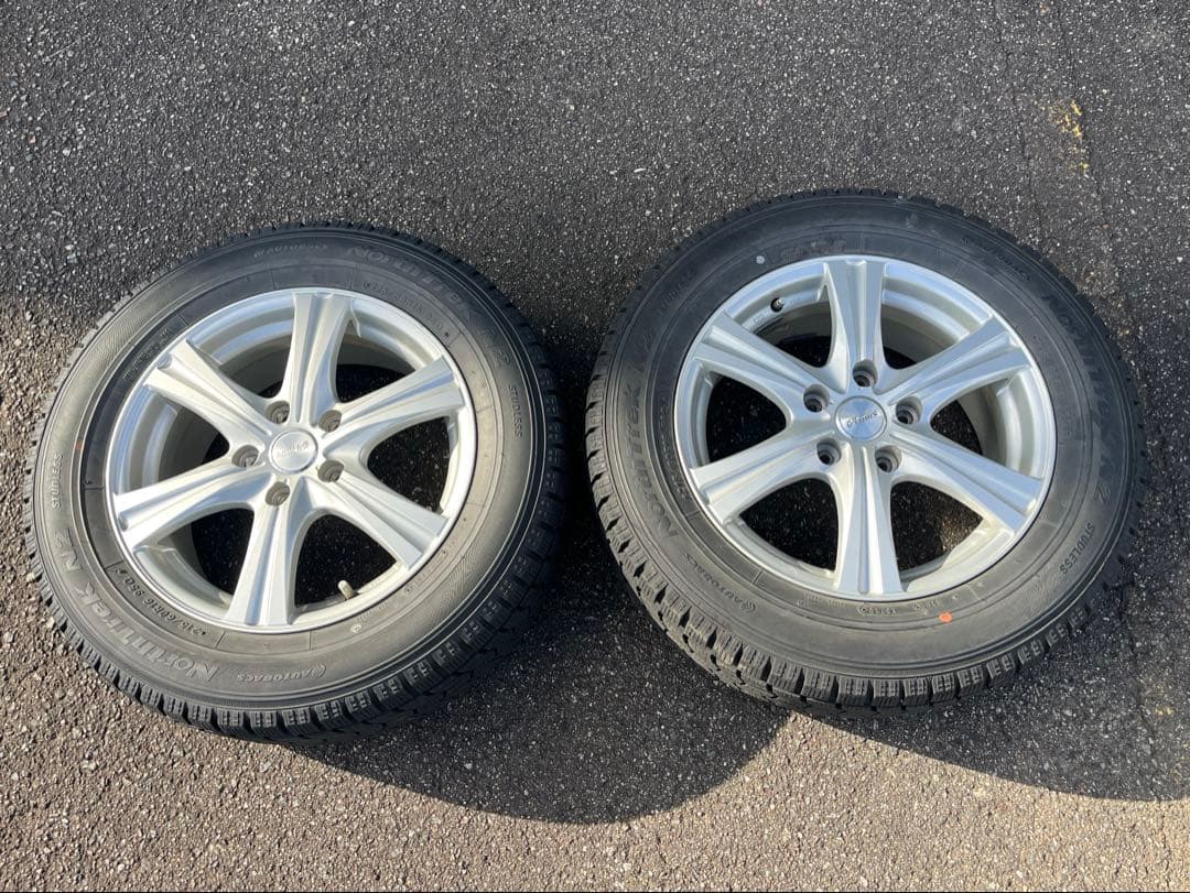 スタッドレスタイヤ 215/60R16 95Q PCD 114.3 5穴 4本