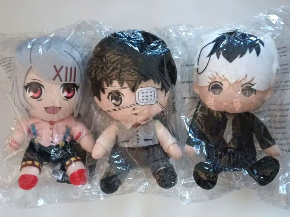 東京喰種　トーキョーグール　ぬいぐるみ　金木研　佐々木琲世　鈴屋什造