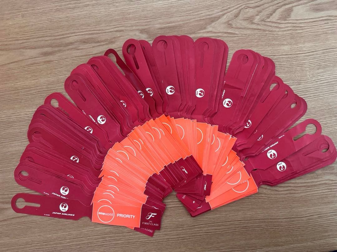 JALプライオリティタグ100枚セット