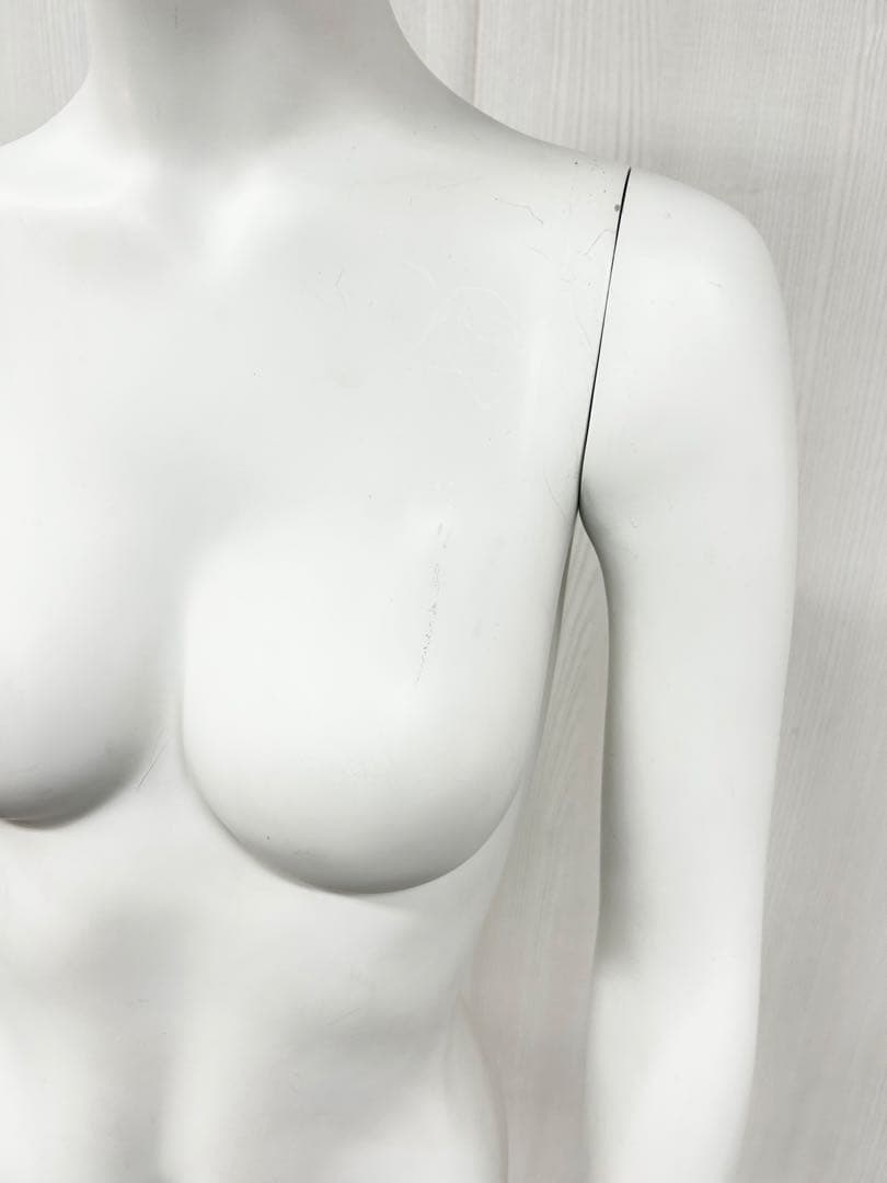 【超美品】 婦人全身マネキン ホワイト 腰受け 足受け ベース2種付き