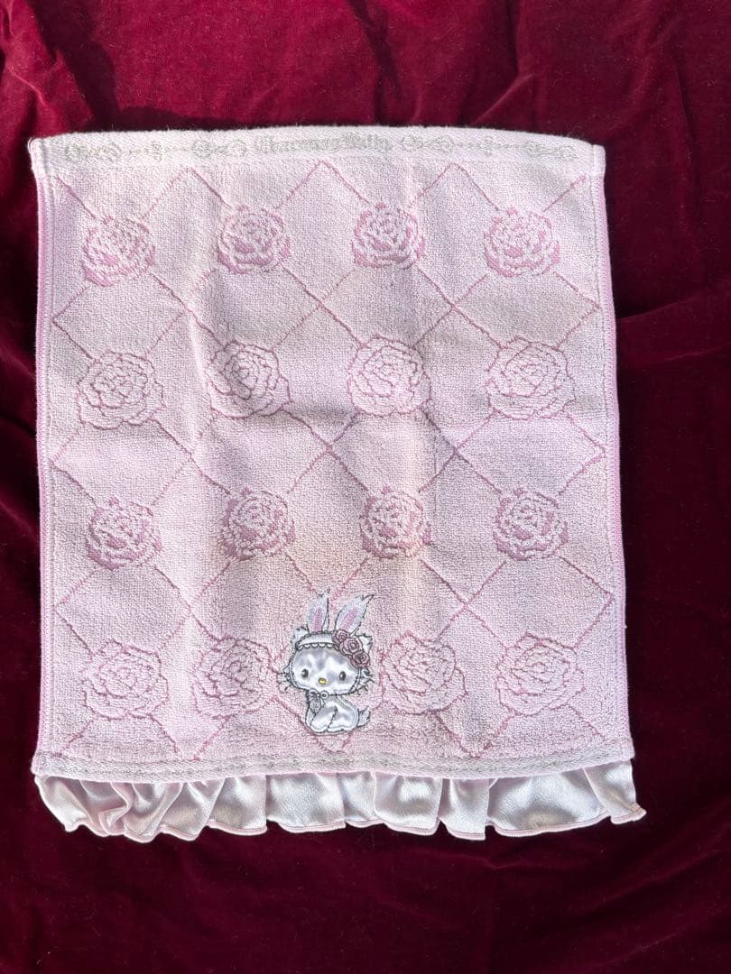 ウサミミ　チャーミーキティ　フェイスタオル　2006