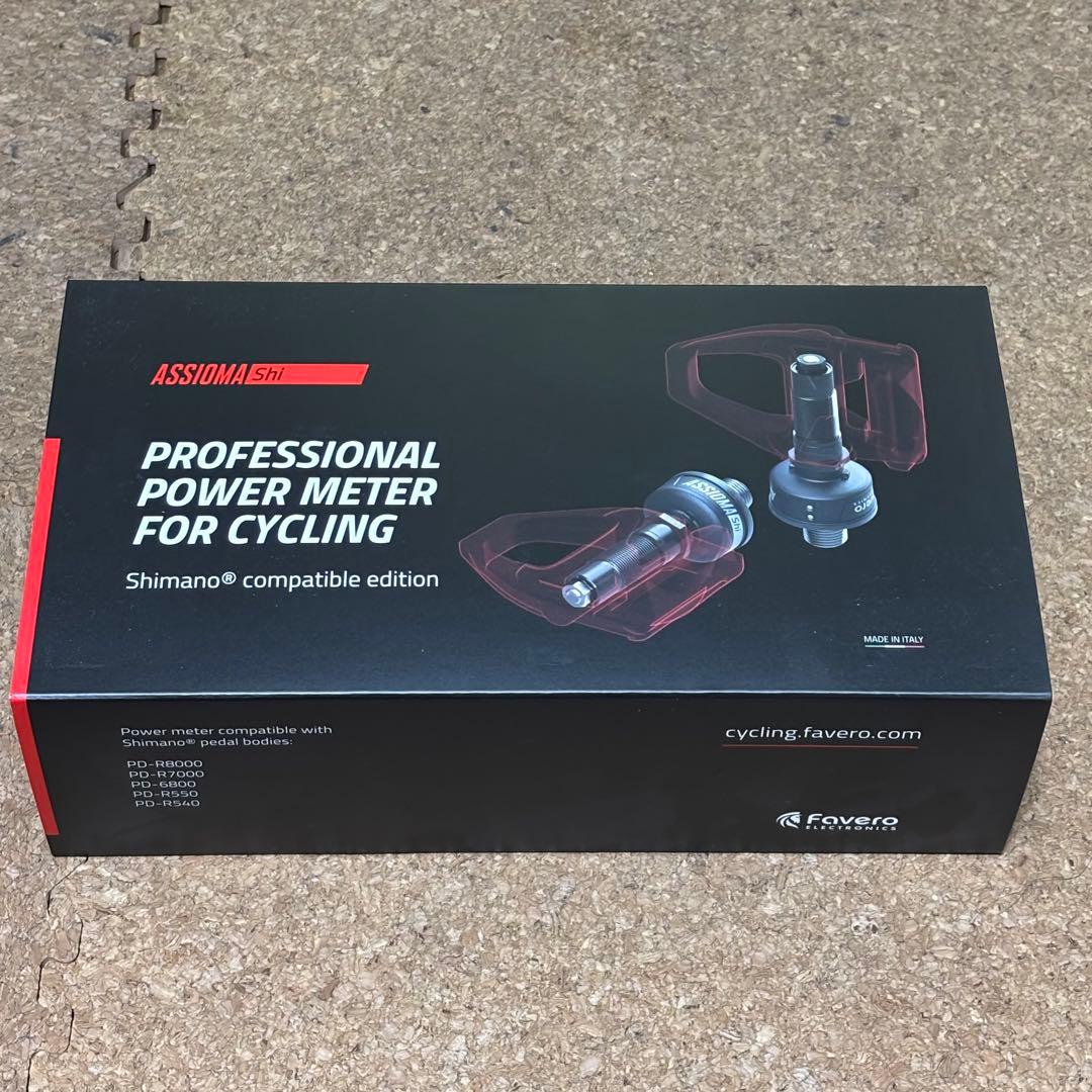 ASSIOMA DUO Shi 両足計測パワーメーター【中古】