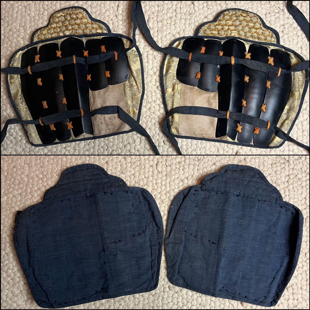 【BLACK】美品！丸武産業製　日本 甲冑 鎧 一式『清掃除菌 済』