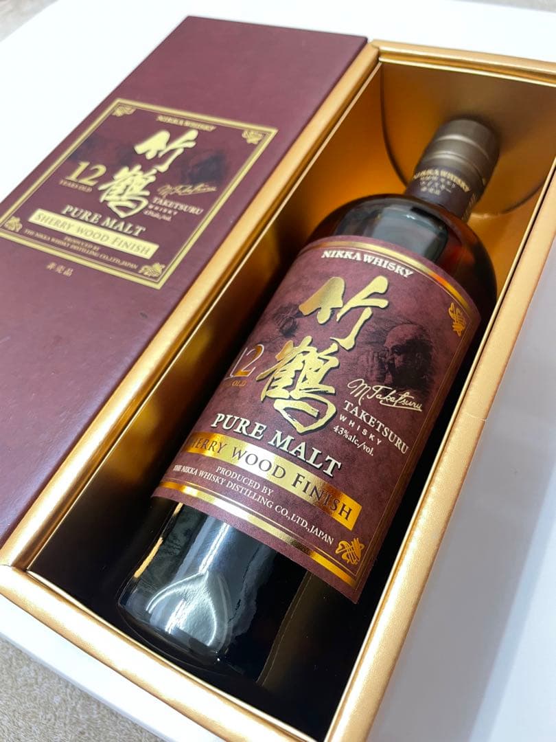 竹鶴12年ピュアモルト12年 シェリーウッドフィニッシュ 非売品