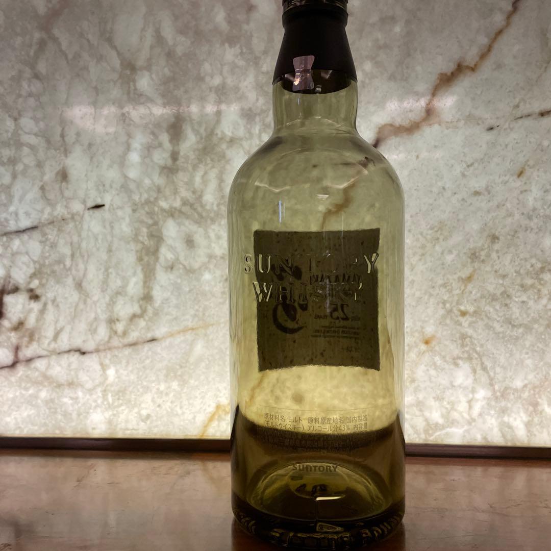 山崎 25年 シングルモルトウイスキー 750ml